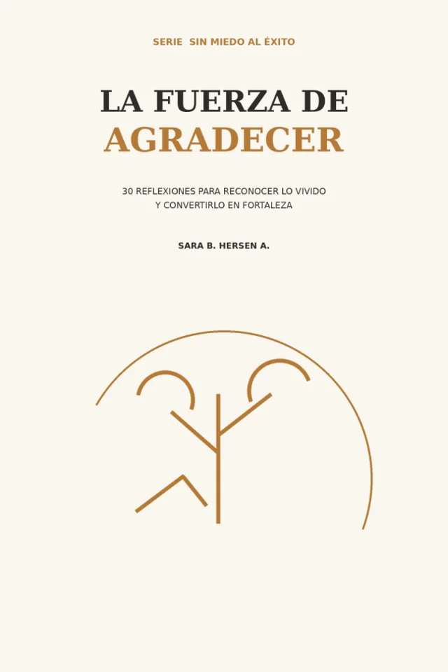Portada de La fuerza de agradecer